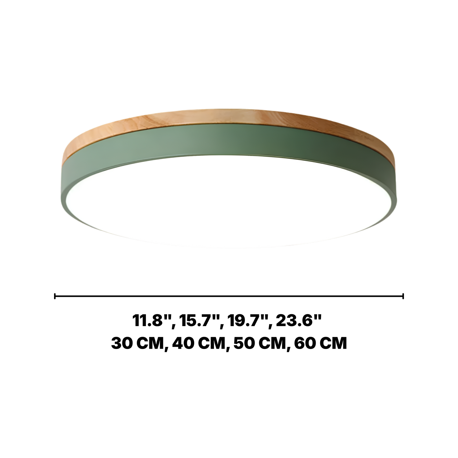 Round Disc Flush Mount Ceiling Light